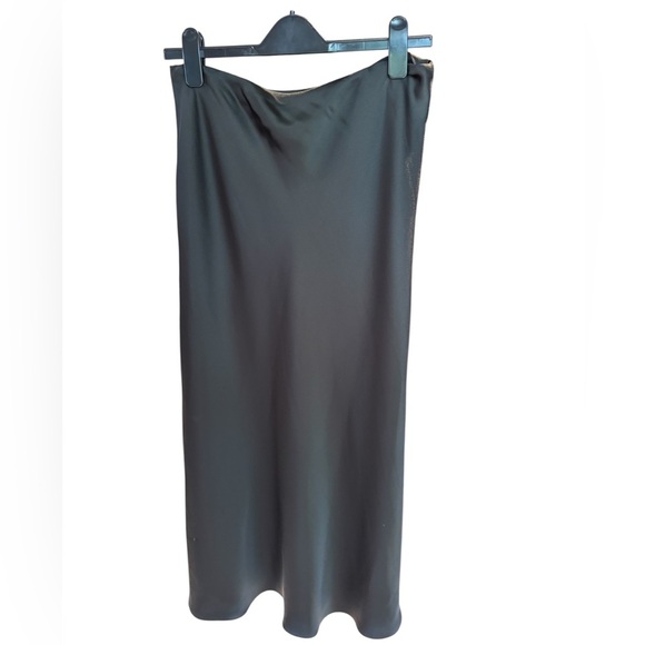 NWOT Norma Kamali Sleek Black Maxi Skirt - Picture 4 of 5